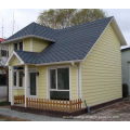 Saa Earthquake Proof Steel Prefab House Kits With Garage , Etc Yellow Pre House